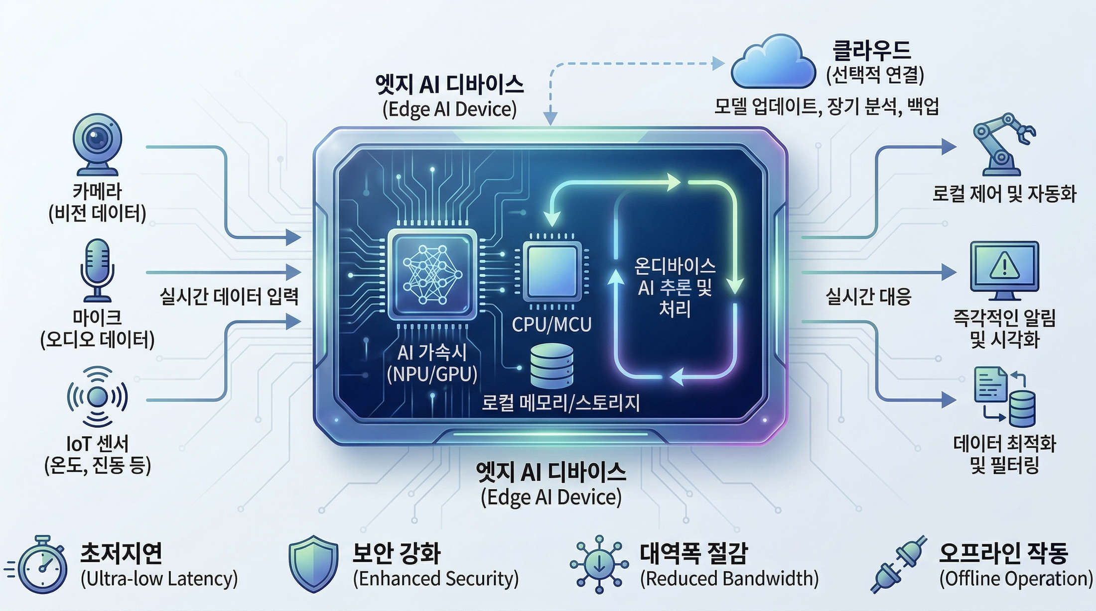 현장에서 즉시 판단하고 제어하는 초저지연 두뇌